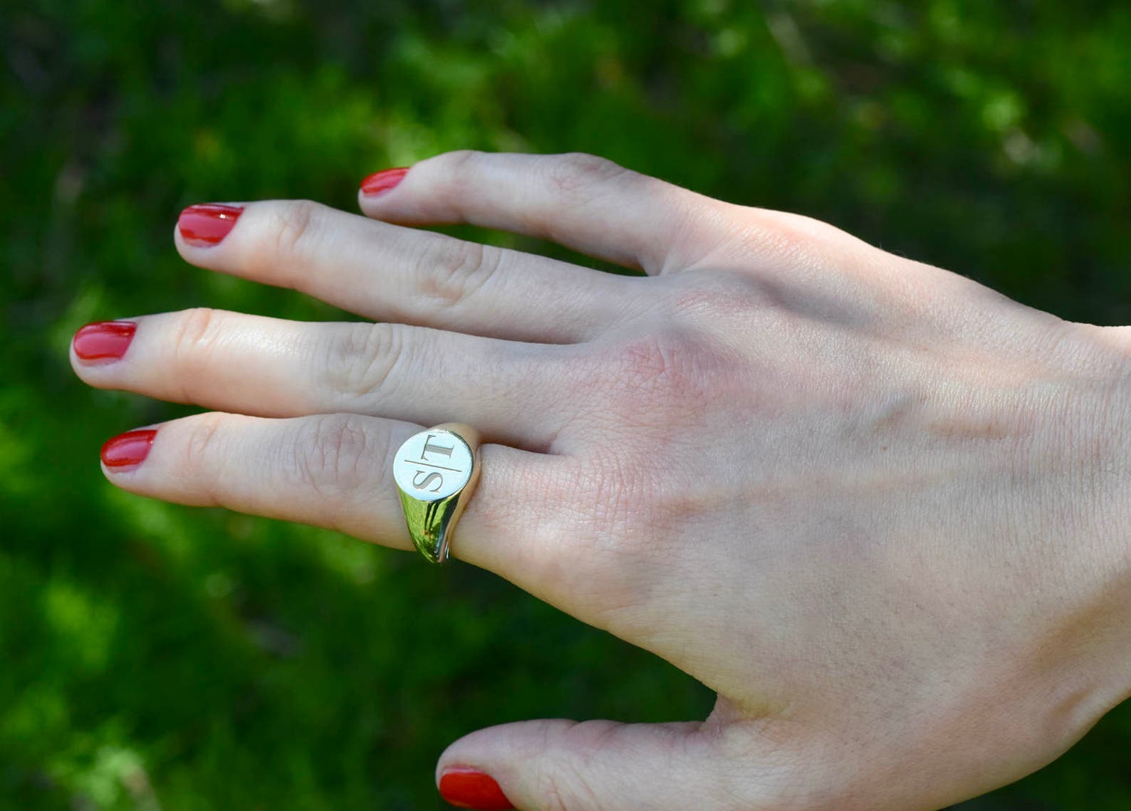 Ring Personalized Ring Couples Ring Etsy