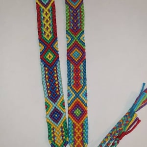 Colorful braided bracelet Friendship bracelet boho woven bracelet cotton bracelet wristband bracelet knotted bracelet