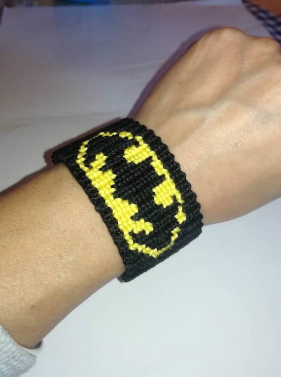 Batman Neon Matching Friendship Bracelets – Frankie's Fab Designs