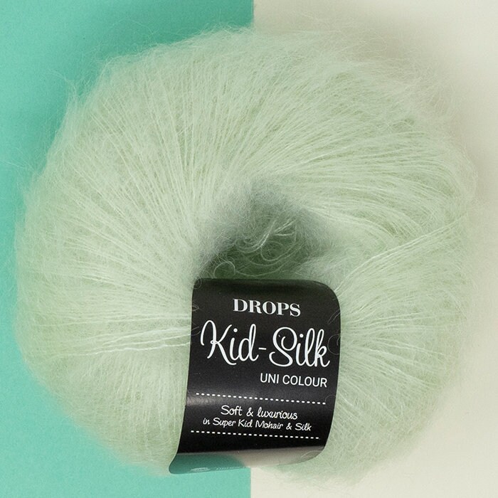 Hand-knit Kid Mohair Scarf: Soft Winter Fashion Accessory - Etsy