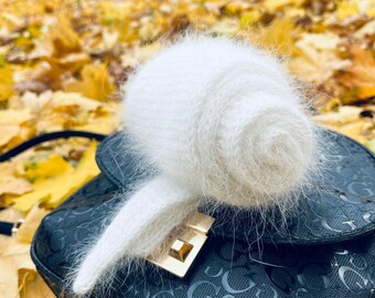 Angora-Schal – Flauschiger Damenschal, eleganter Sophies Schal