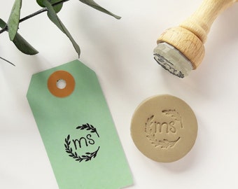 Timbre de logo préfabriqué pour l’argile, timbre de poterie personnalisé pour la marque des fabricants, signature d’amant céramiste, cadeau d’enseignant en céramique, outil d’artisanat, céramiste