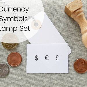 ICONE VALUTARIE Timbri in gomma, timbro simbolo dollaro, timbro simbolo euro, timbro sterlina britannica, simboli valutari, timbro agenda giornaliera, simbolo USD