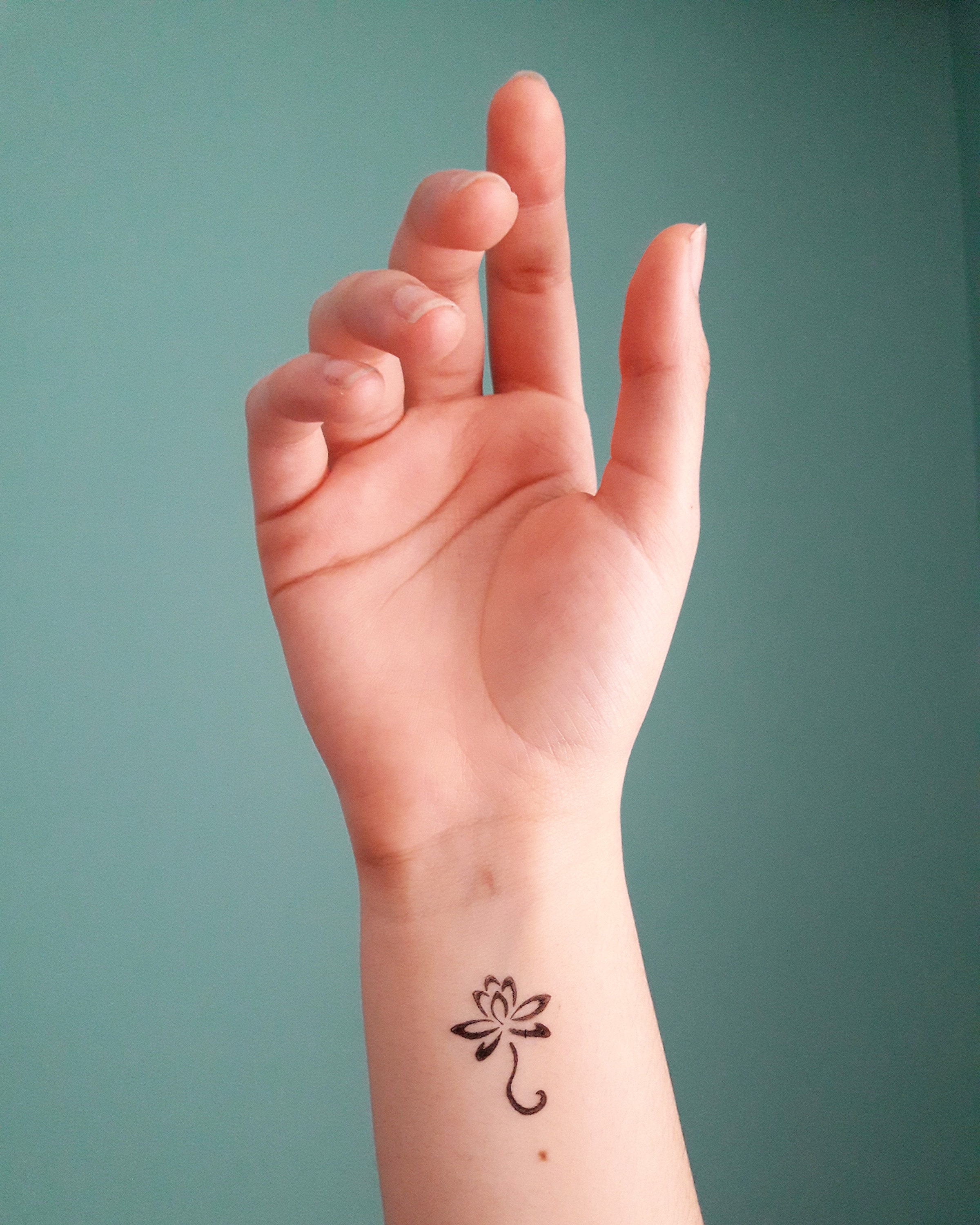 Temporary TATTOO INK PAD Teenager Tattoo Halloween Tattoo Etsy