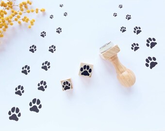 Pet Paw Print Stamp, Dog Paw Stamp, Cat Paw Stamp, Puppy Paw Stamp, Cat Lover Gift, Animal Tracks Stamp, Cute Paw Print, Pets Gift