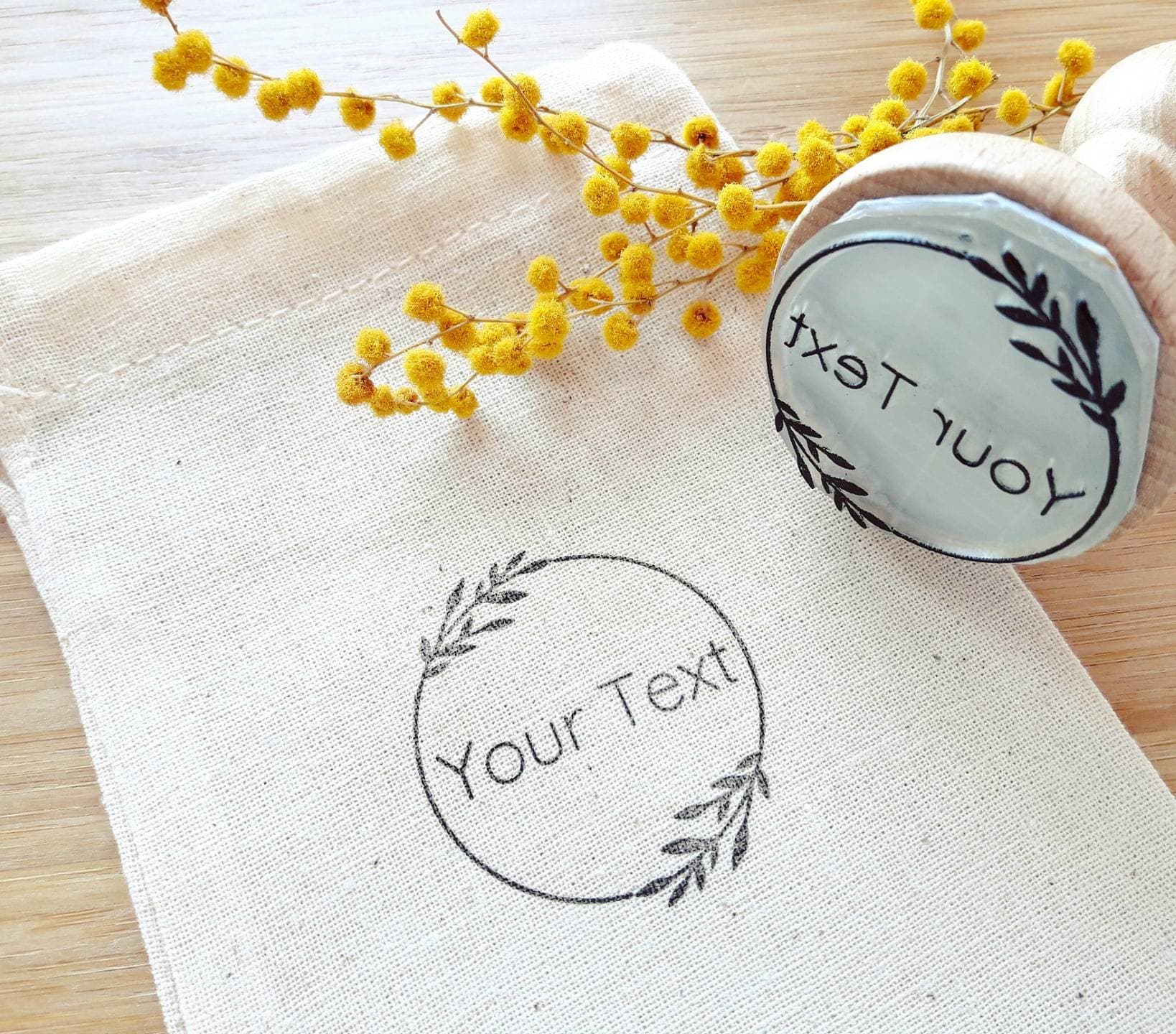 Custom FABRIC LOGO Stamp Clothing Logo Stamp Stamp for | Etsy