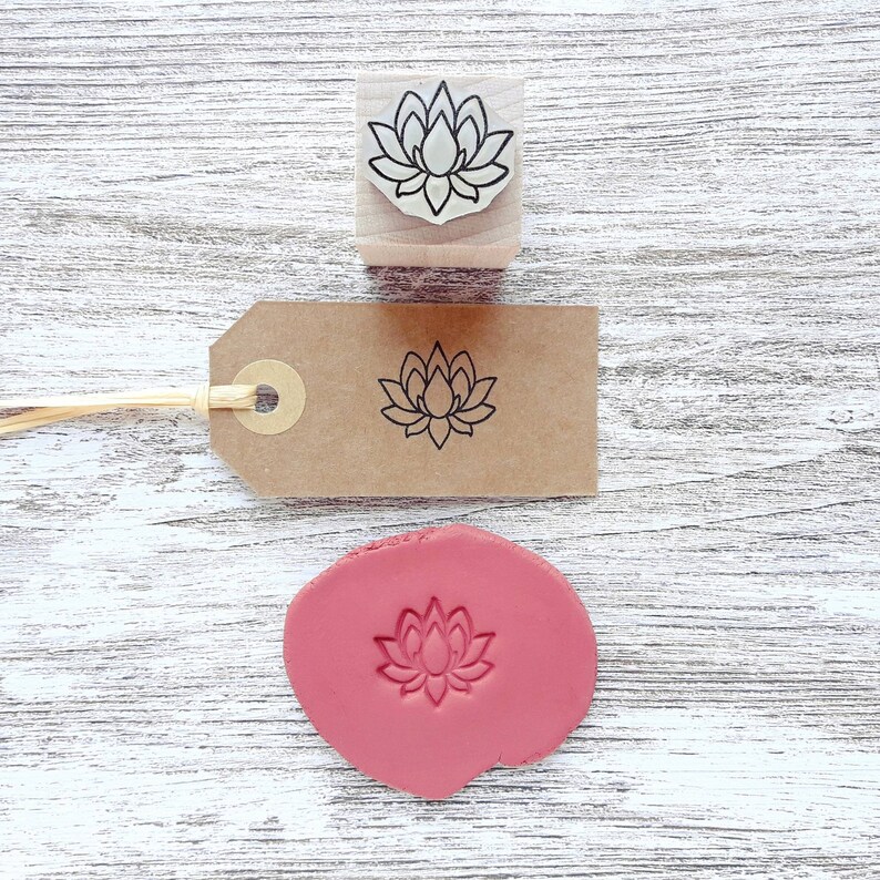 Custom CLAY Stamp LOGO Custom Pottery Stamp Logo Custom Etsy