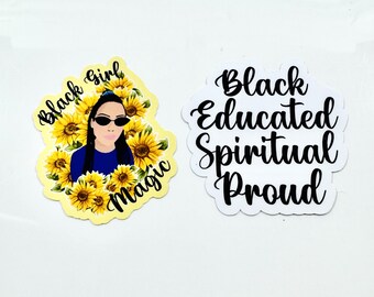 Black Girl Magic - Black Pride Stickers