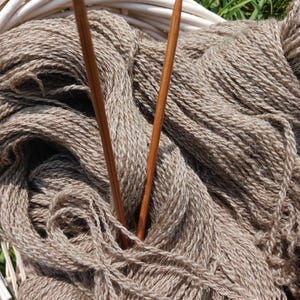 Natural BFL (Bluefaced Leicester) Wool Yarn 2ply Sport weight