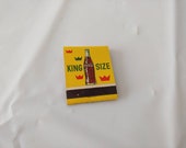Vintage Coca Cola King Size Match Book
