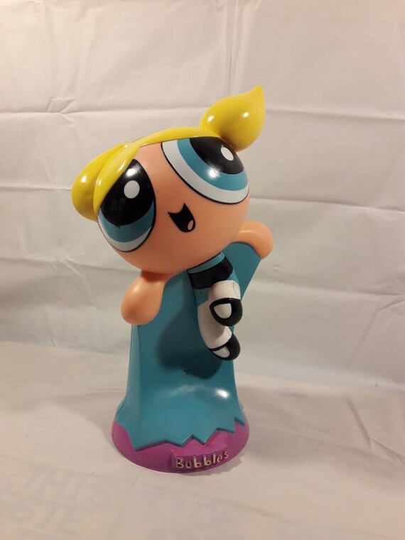 Vintage Powerpuff Girls Cartoon Network Bubbles Flying Colors Etsy