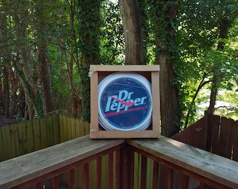 Vintage NOS Dr Pepper 20" neon reclame reclame klok