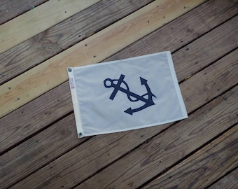 Banderín con bandera de yate vintage Dura Lite Annin