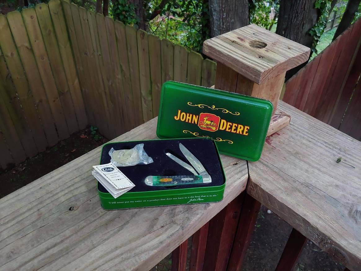 John Deere Case Knife for sale Only 4 left at 60
