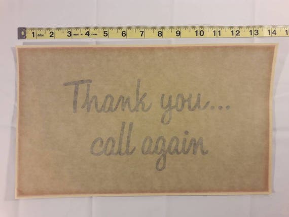 Vintage Nos Tampa Nugget Hav A Tampa Double Sided Window Decal Etsy