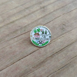 Vintage RARE California Police Summer Games Los Angeles County 1993 Pin