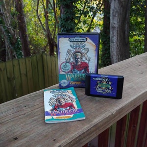 Original Sega Genesis Warrior of Rome CIB Authentic