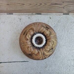 Vintage latón victoriano Art Deco Ornamentado Fijación de | Etsy