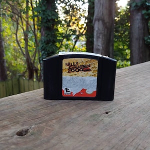Original Nintendo 64 Rally Challenge 2000 Game Authentic
