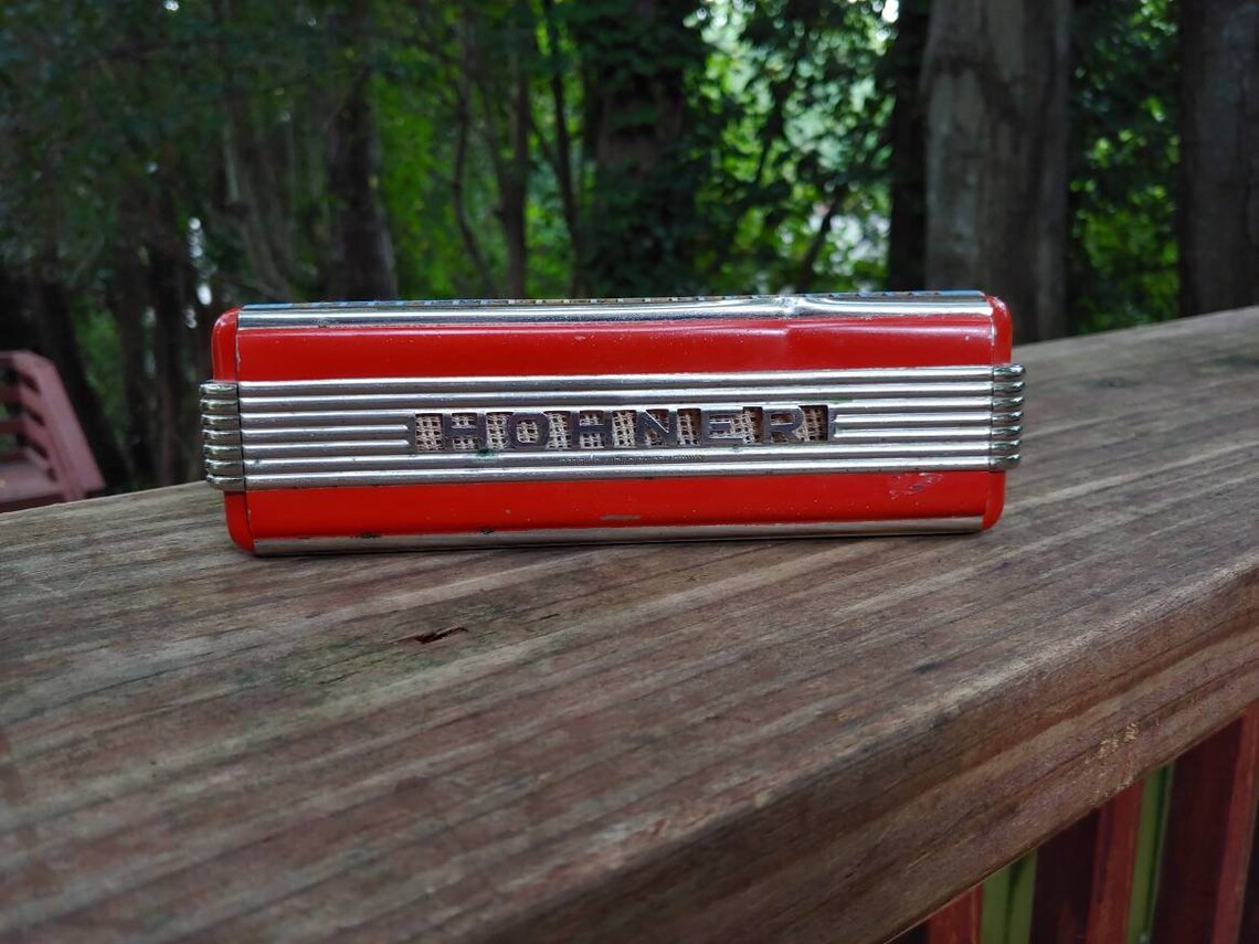Vintage Hohner Echo Elite 2 Sided C & G Harmonica Etsy UK
