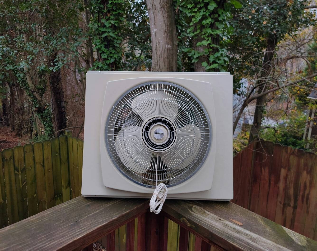 Vintage Galaxy 3 Speed Intake Exhaust Window Fan Model 2155A - Etsy