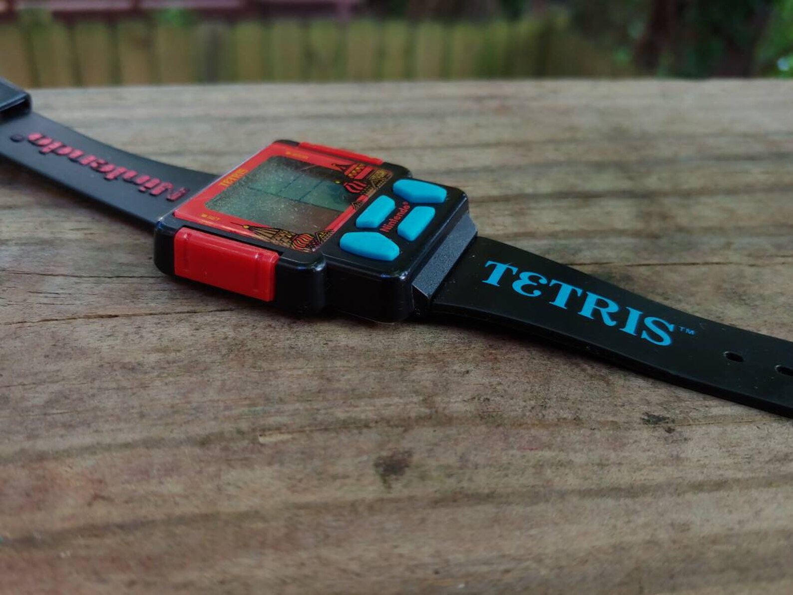 Vintage Nintendo Tetris Electronic Wrist Watch Etsy