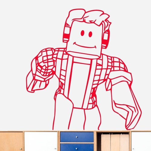 ROBLOX Decal Custom Gamertag or Text Etsy