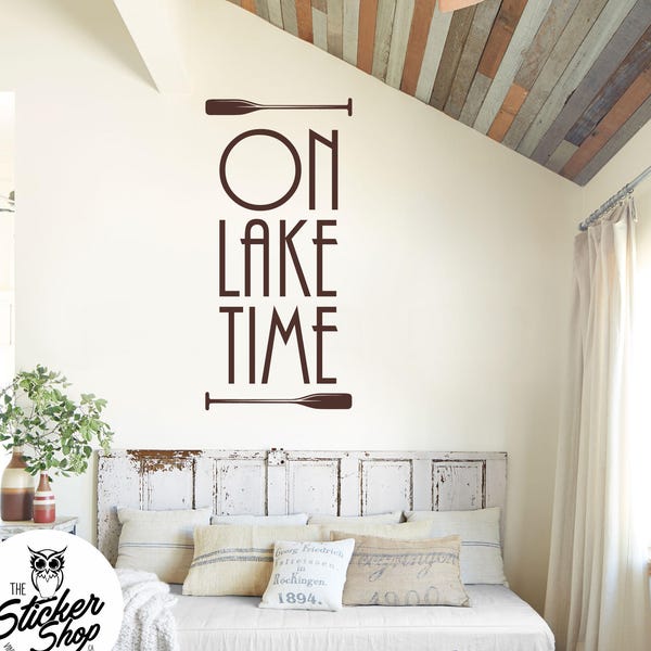 Lake Wall Decal Etsy