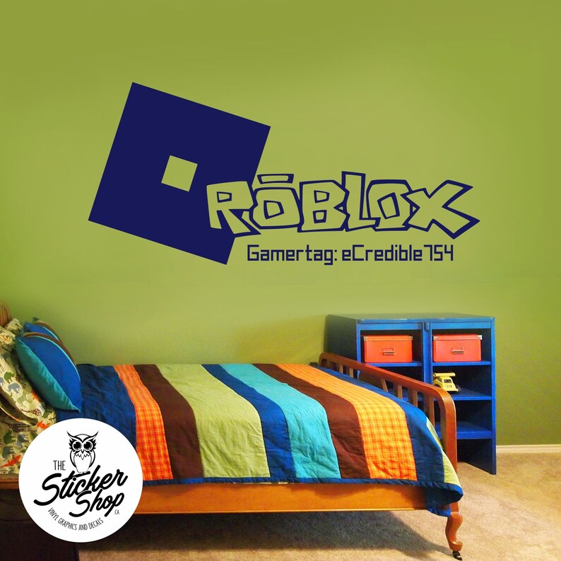 ROBLOX Decal Custom Gamertag Etsy