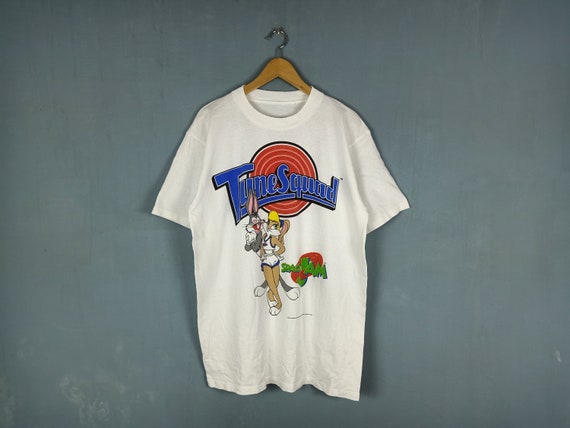 Vintage Space Jam Tune Squad Tee Size Large
