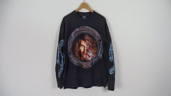 Vintage Metal Band Long Sleeve Tshirt Andreas Mars