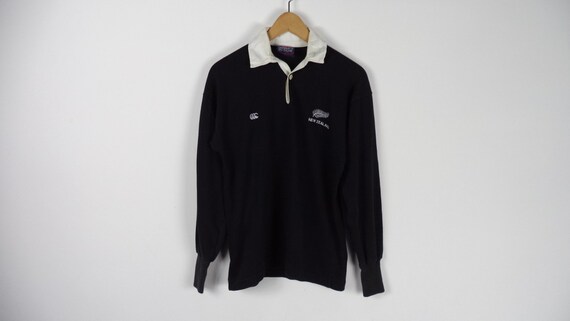 canterbury all black rugby jersey