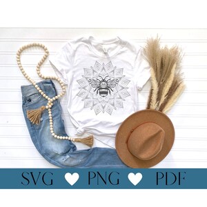 Bee and Sun SVG