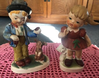 Vintage Ceramic Figurines - Etsy