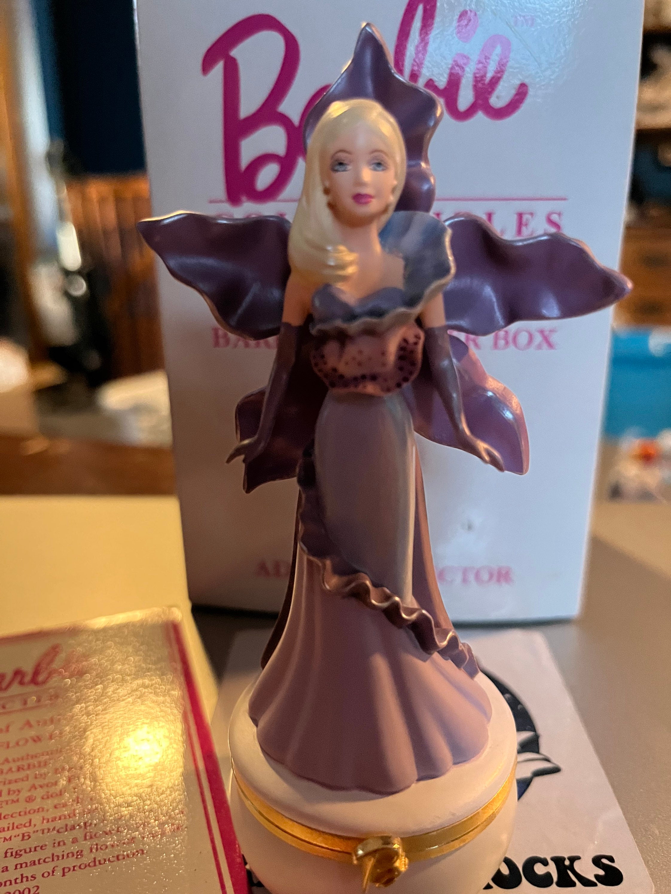 Barbie Collectibles Barbie in Flower Box - Etsy