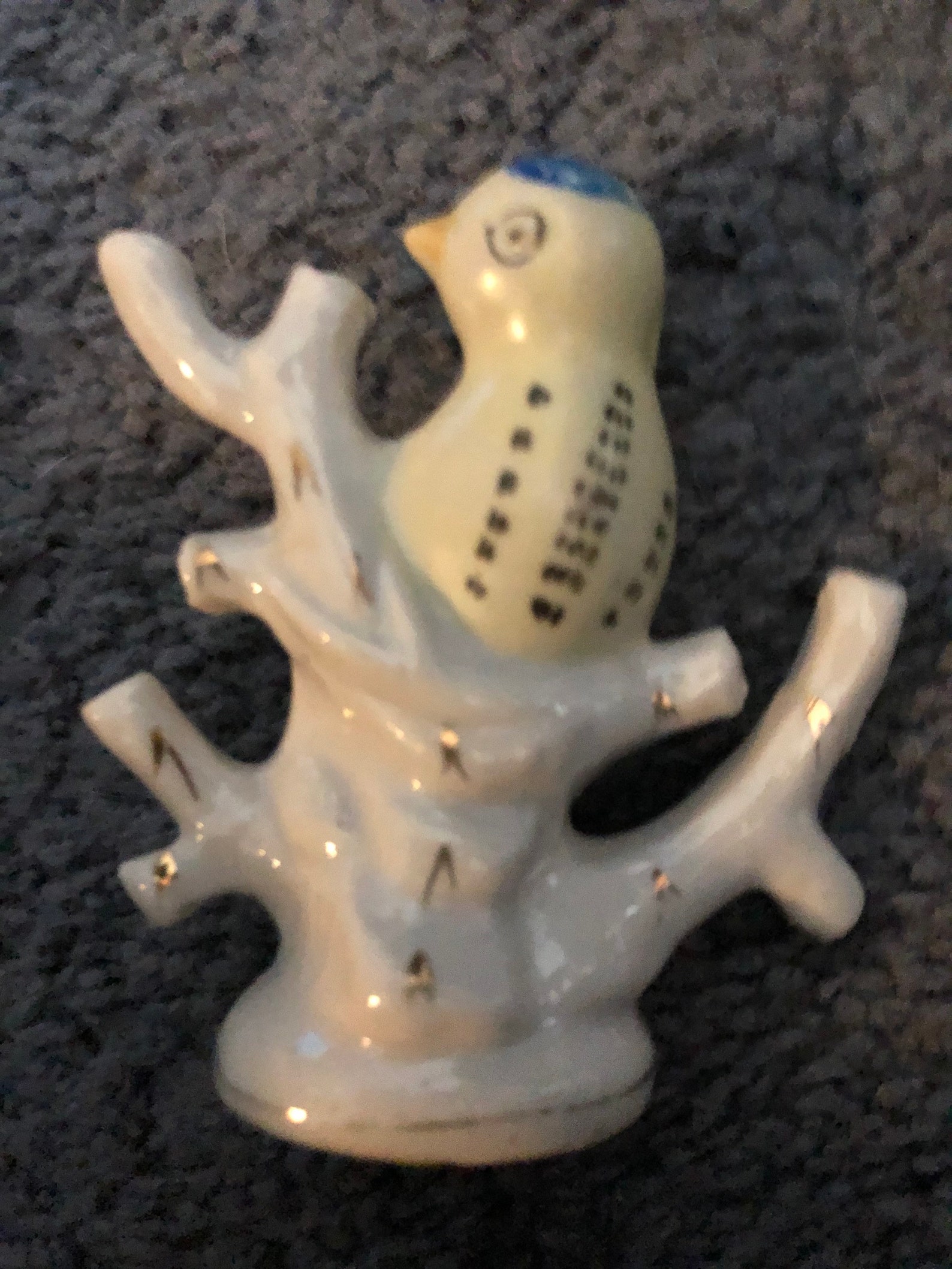 Vintage Bird Figurine Made in Japan Etsy