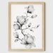Black and White Prints, Floral Printable Art, Printable Digital ...