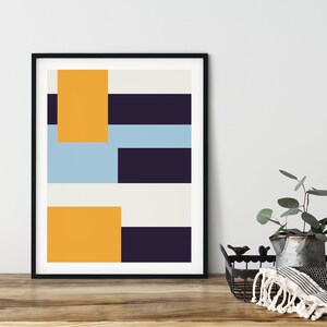 Minimalist Abstract Wall Art Prints, Geometric Wall Art Print, Digital Download, Abstract Art Print, Geometric Poster, Printable Wall Art image 9