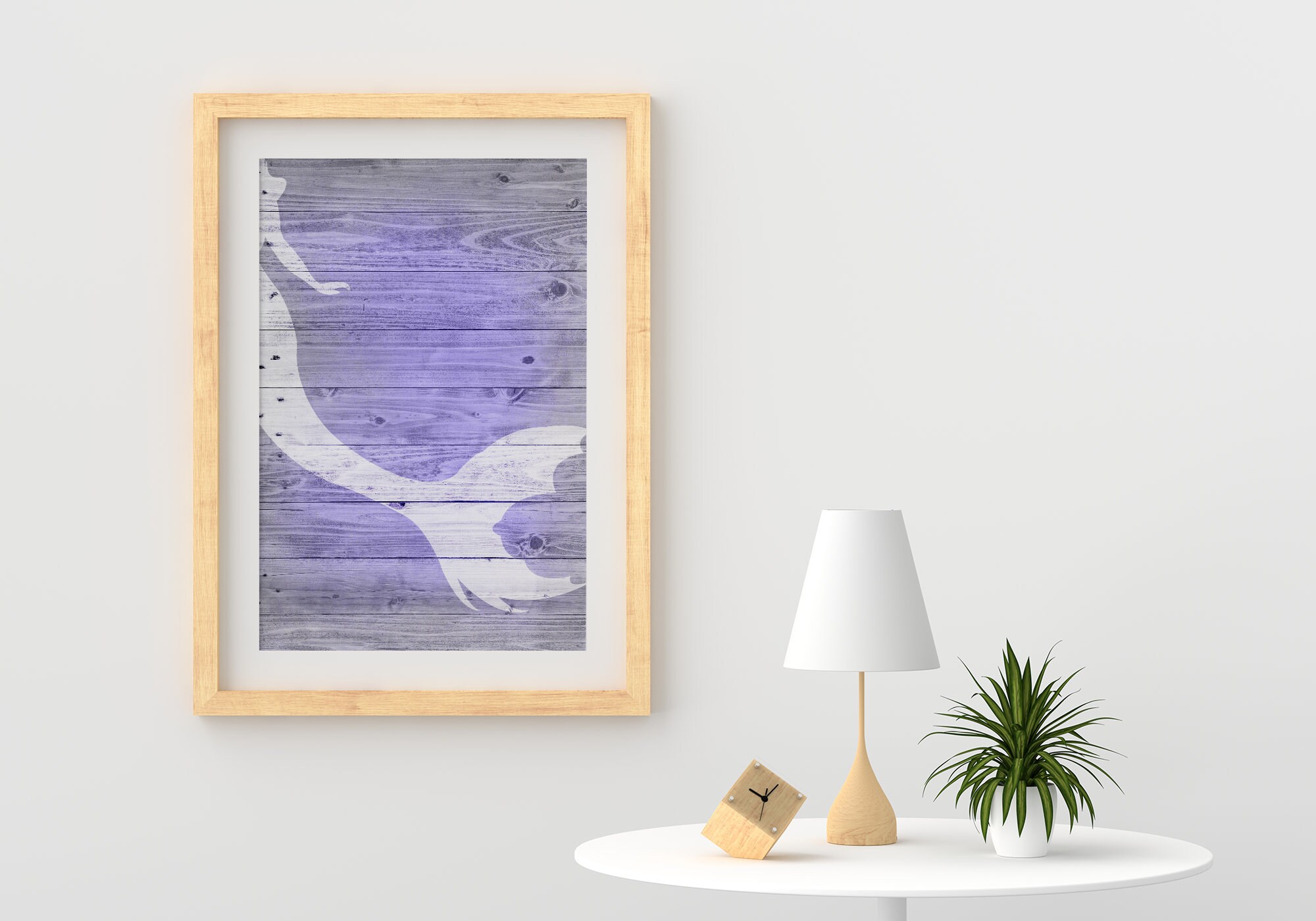 Mermaid Decor Printable Wall Art Mermaid Print Kids Bathroom - Etsy
