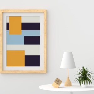 Minimalist Abstract Wall Art Prints, Geometric Wall Art Print, Digital Download, Abstract Art Print, Geometric Poster, Printable Wall Art image 8