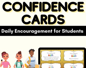 Confidence Cards: Daily Encouragement for Students