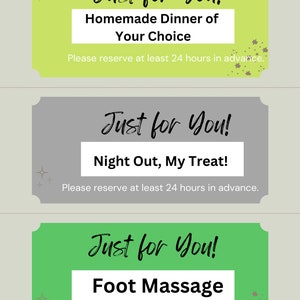 Printable Love Coupon Template, Kraft Paper, Editable PDF, Instant ...