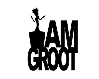 Guardians of the Galaxy Groot Design for Silhouette Studio, Cut Files, Clip Art, INCLUDES SVG FILE