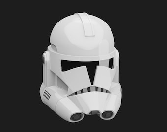 Clone Trooper Helmet TCW Phase 2 - 3D Print Files STL