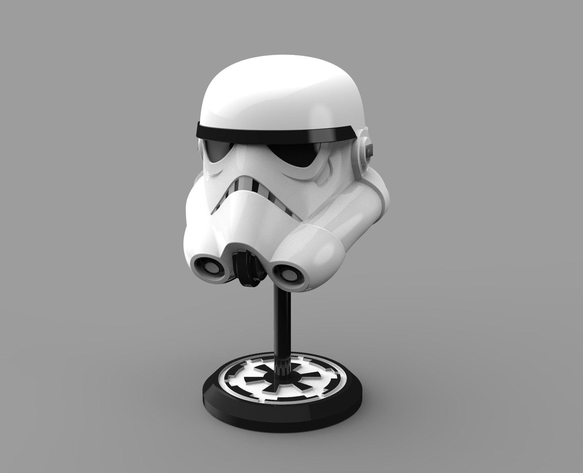 Stormtrooper Helmet 3D Print Files STL Star Wars Rebels | Etsy