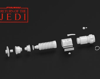 ルーク スカイウォーカー ライトセーバー ROTJ V2 - 3D プリント