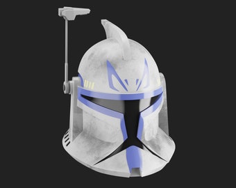 Captain Rex Helmet TCW Phase 1 - 3D Print Files STL