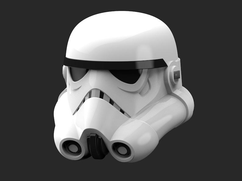 Stormtrooper Helmet 3D Print Files STL Star Wars Rebels Etsy