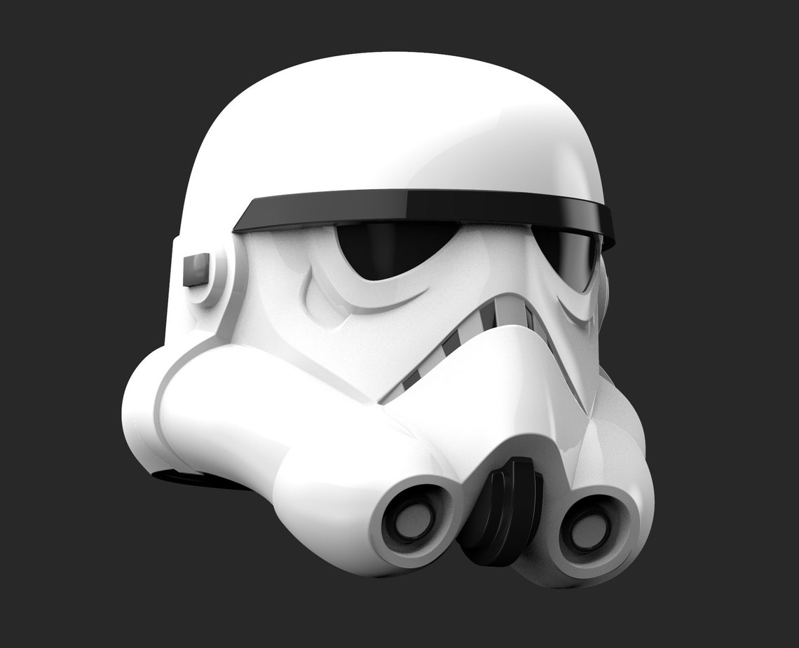 Stormtrooper helmet 3d