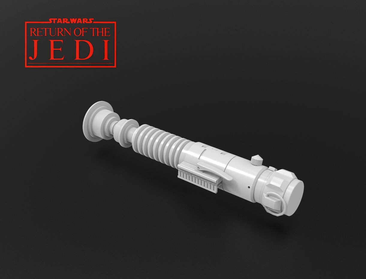 ルーク スカイウォーカー ライトセーバー ROTJ V2 - 3D プリント